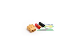 XT60 Plug / Connector Yellow with Heat Shrink (Female)