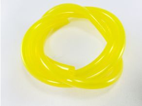 1 Meter Yellow 4.8mm OD x 2.5mm ID Gas / Petrol Fuel Tube 