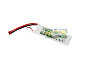 Morris’ Mini Motors 1s 3.7v 5200 mAh 85C Lipo Battery With Deans Connector 