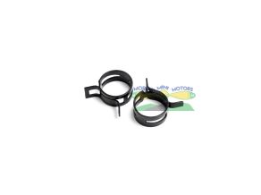 Heavy Duty 20mm Spring Clip / Clamp (Black) x 2