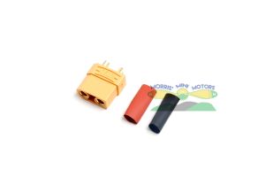 XT90 Plug / Connector Yellow with Heat Shrink (Female)