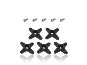 Plastic cross servo horn package (L: 13/14/18/19 mm)