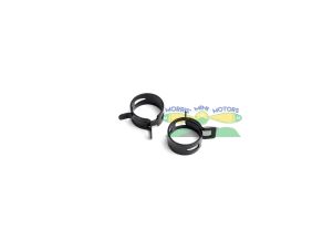 Heavy Duty 23mm Spring Clip / Clamp (Black) x 2