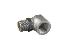 Muffler right angle adaptor