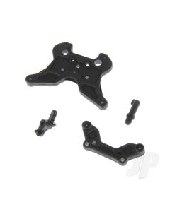18001B Shock Towers + Body Posts Front/Rear (Gallop)