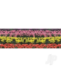 Flower Hedges, 5x3/8x5/8in, HO-Scale, (8 per pack)