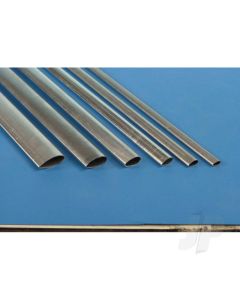 .250in (1/4) Aluminium Streamline Tube .014in Wall (36in long) (Bulk Pack of 5 Items)
