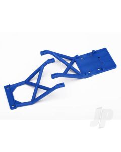 Skid plates, Front & Rear (Blue)