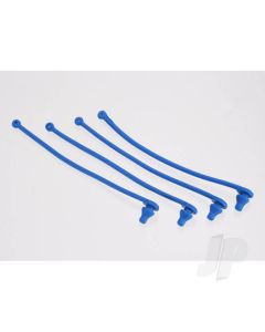 Body clip retainer, Blue (4 pcs)