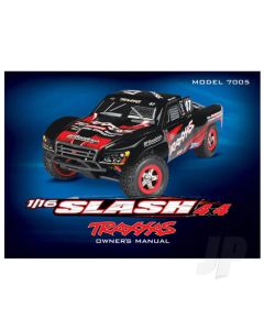 Owner"s manual, 1:16 Slash 4WD (model 7005)