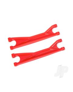 Suspension arms, upper, red (left or right, front or rear) (2) (for use with #7895 X-Maxx WideMaxx suspension kit)