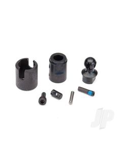 Output drive, transmission or Differential (pin retainer (1pc) / drive cup (1pc) / drive ball (1pc) / center ball (1pc) / drive pin (1pc) / 3x10 screw pin (1pc) / cross pin (black) (1pc) / 2.5x6 CS ( with threadlock) (1pc)) (use with TRX-6 axle configurat